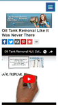 Mobile Screenshot of newjerseyoiltankremoval.com